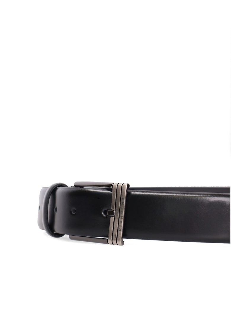 Curea din piele Corvus Plus - Negru