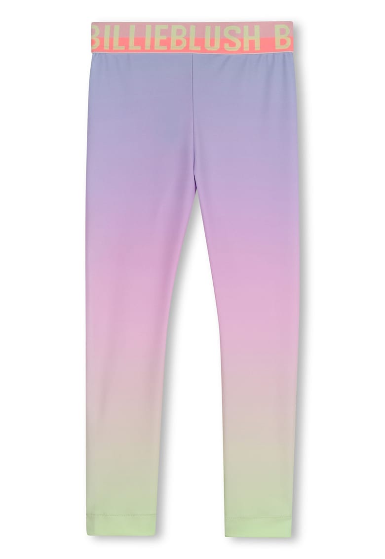 Colanti cu model tie-dye - Galben/Violet/Roz