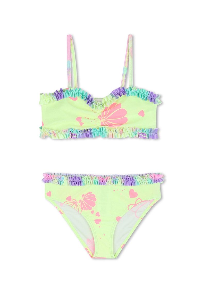 Costum de baie din doua piese - Verde fistic