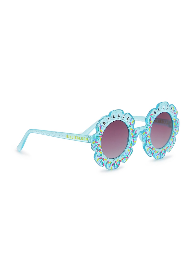 Ochelari de soare rotunzi - Albastru aquamarin