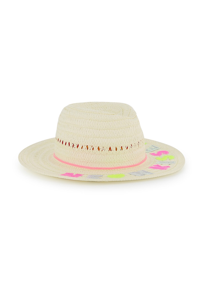 Ochelari de soare rotunzi cu model floral - Roz/Bej deschis