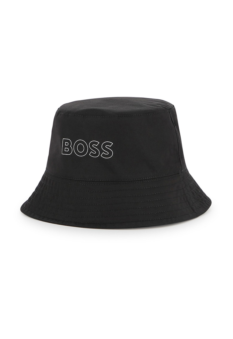 Plaraie bucket cu logo - Negru