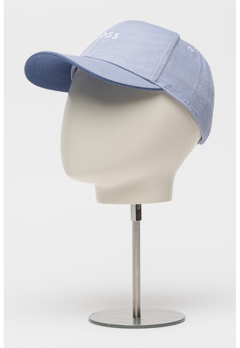 Sapca baseball ajustabila cu logo - Alb/Albastru azur