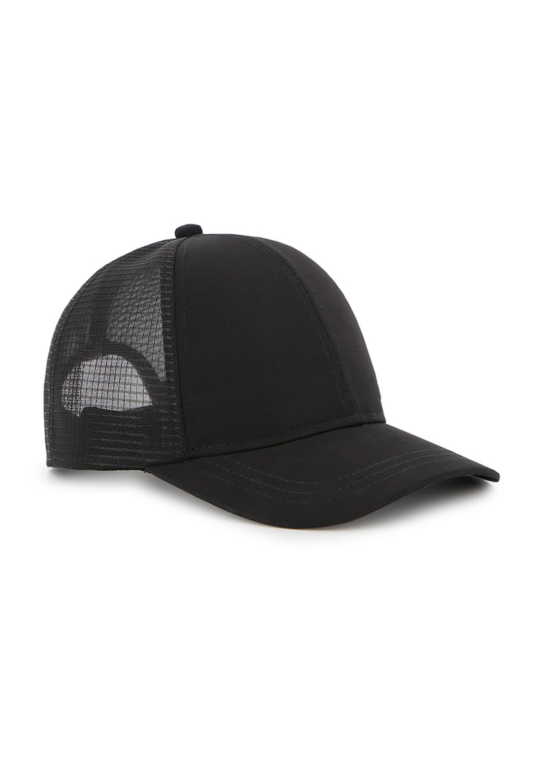 Sapca trucker cu logo - Negru