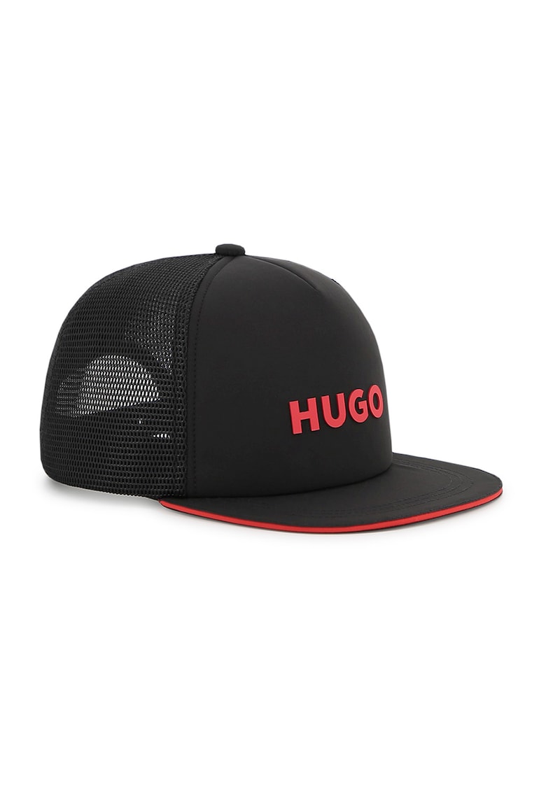Sapca trucker cu logo - Negru