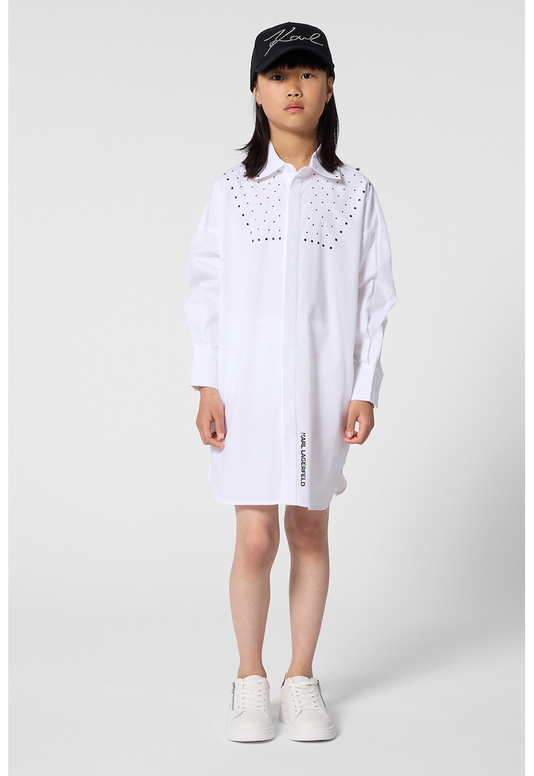Rochie-camasa lejera - Alb optic