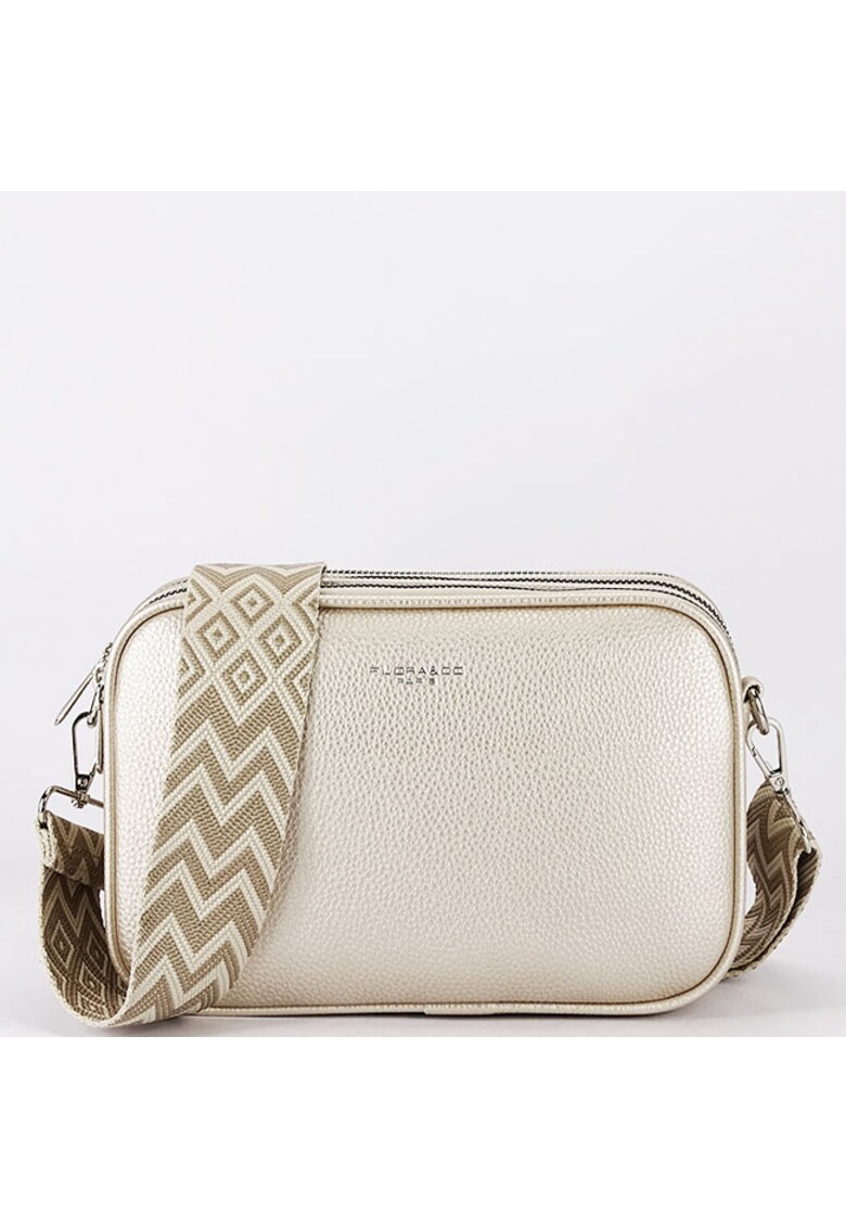 Geanta ivory metalizat medie H6915 14 19139 - Ivoire