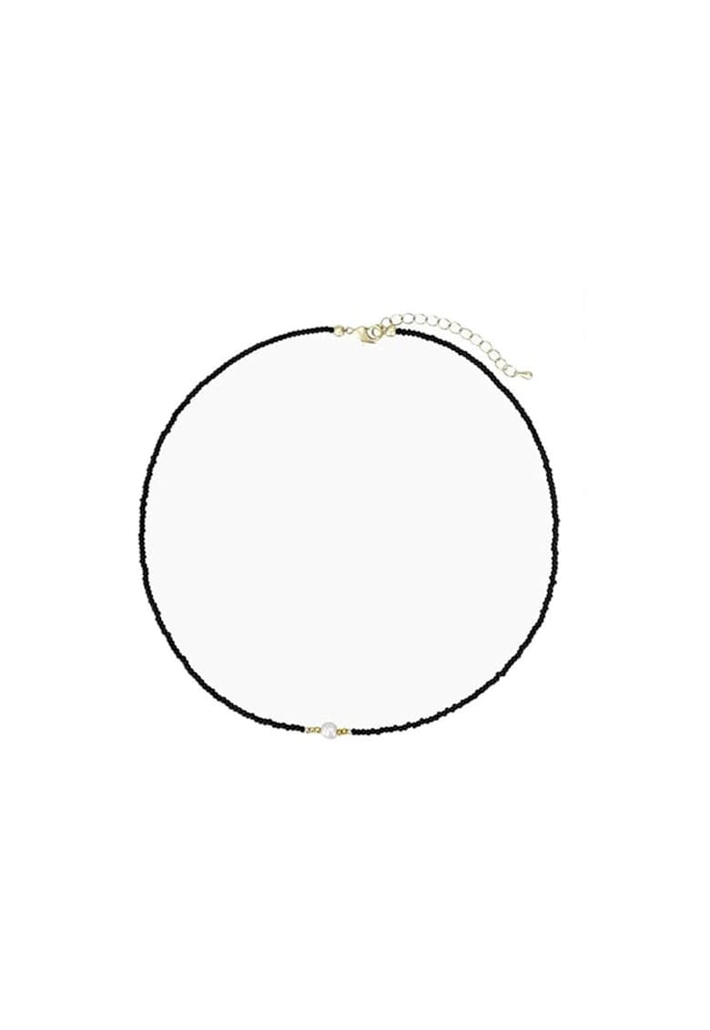 Colier cu Perla 6017A - Negru