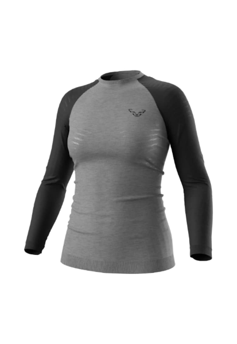 Bluza dama Tour Light Merino FW 2023 Gri/Negru