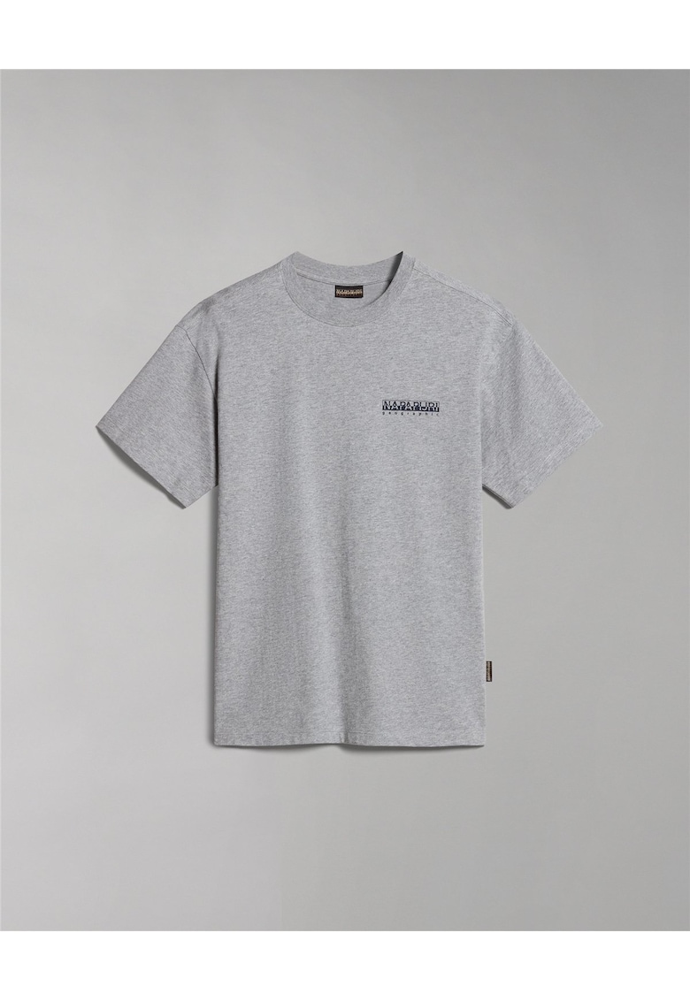 Tricou cu imprimeu logo din bumbac Shetland