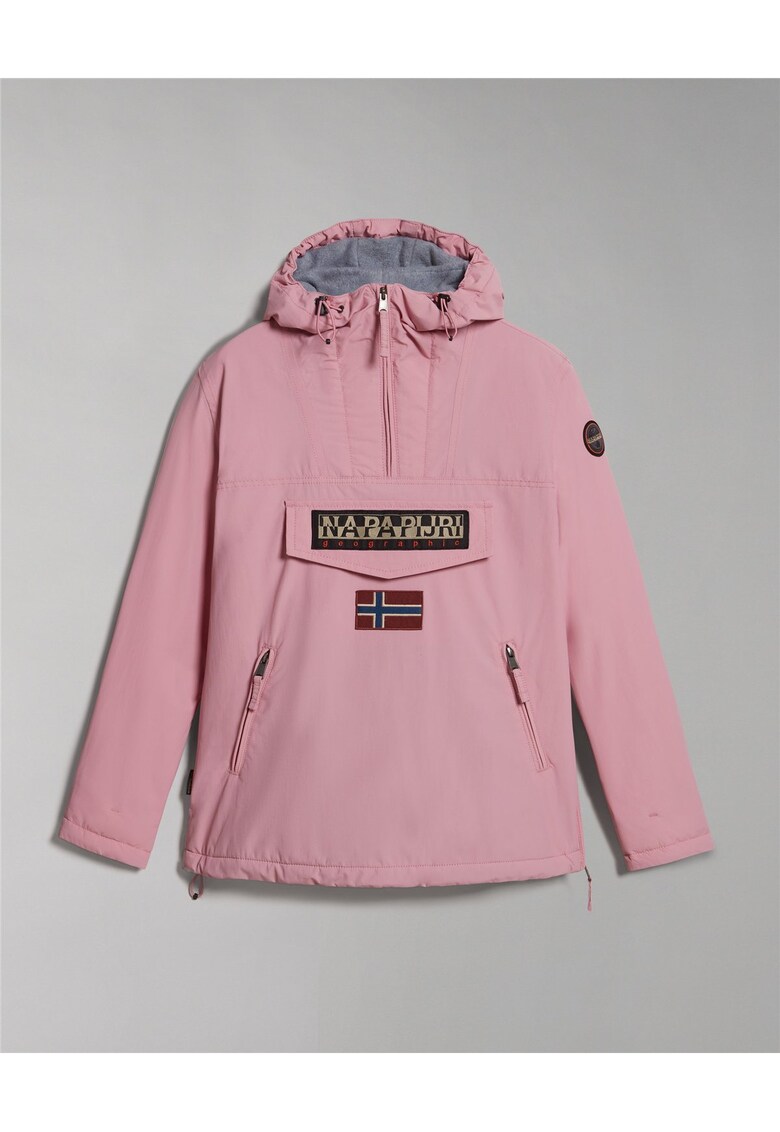 Geaca pull-on cu fenta cu fermoar si buzunare Rainforest -