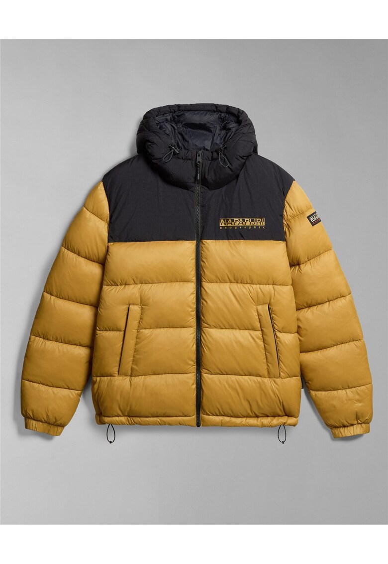 Geaca bufanta cu gluga si buzunare Hornelen