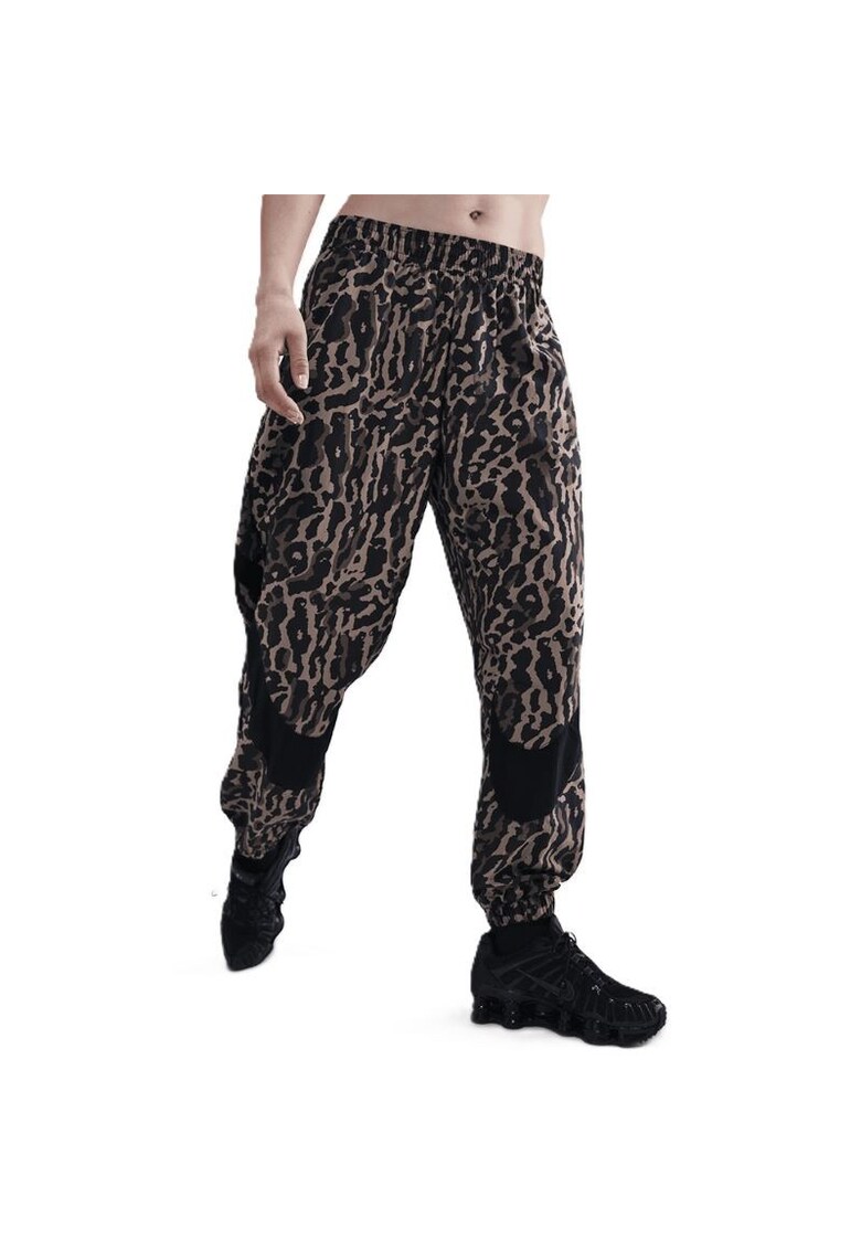 Pantaloni W NSW TREND WVN HBR AOP PANT-IB7266-010