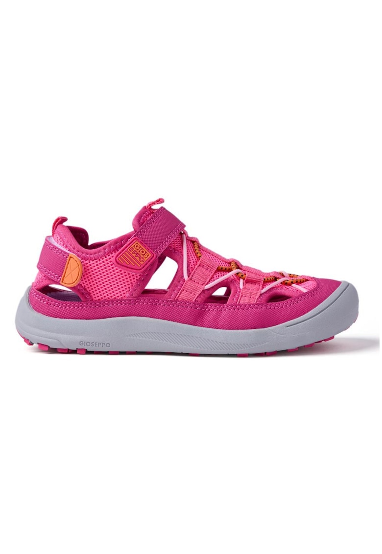 Sandale cu decupaje si velcro Hodgdon - Fucsia