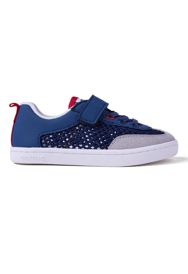 Pantofi sport de plasa cu velcro Crete - Albastru