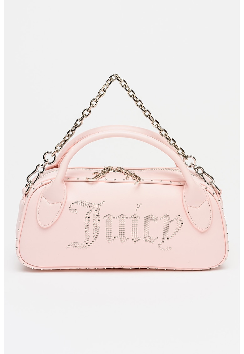 Geanta cu maner si etui Kimberly - Roz pastel