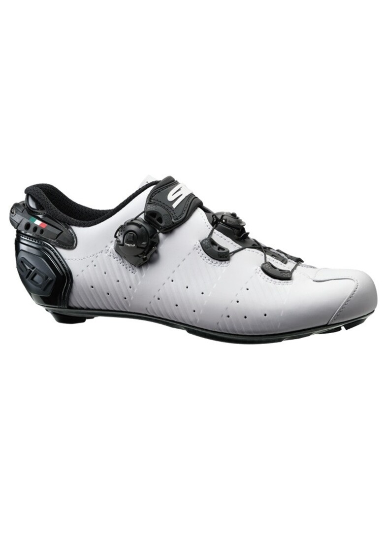 Pantofi ciclism sosea Wire 2S-Alb/Negru-