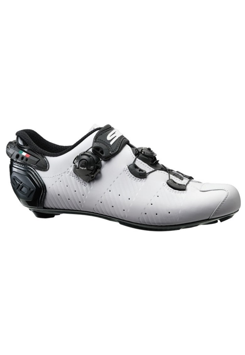 Pantofi ciclism sosea Wire 2S-Alb/Negru-