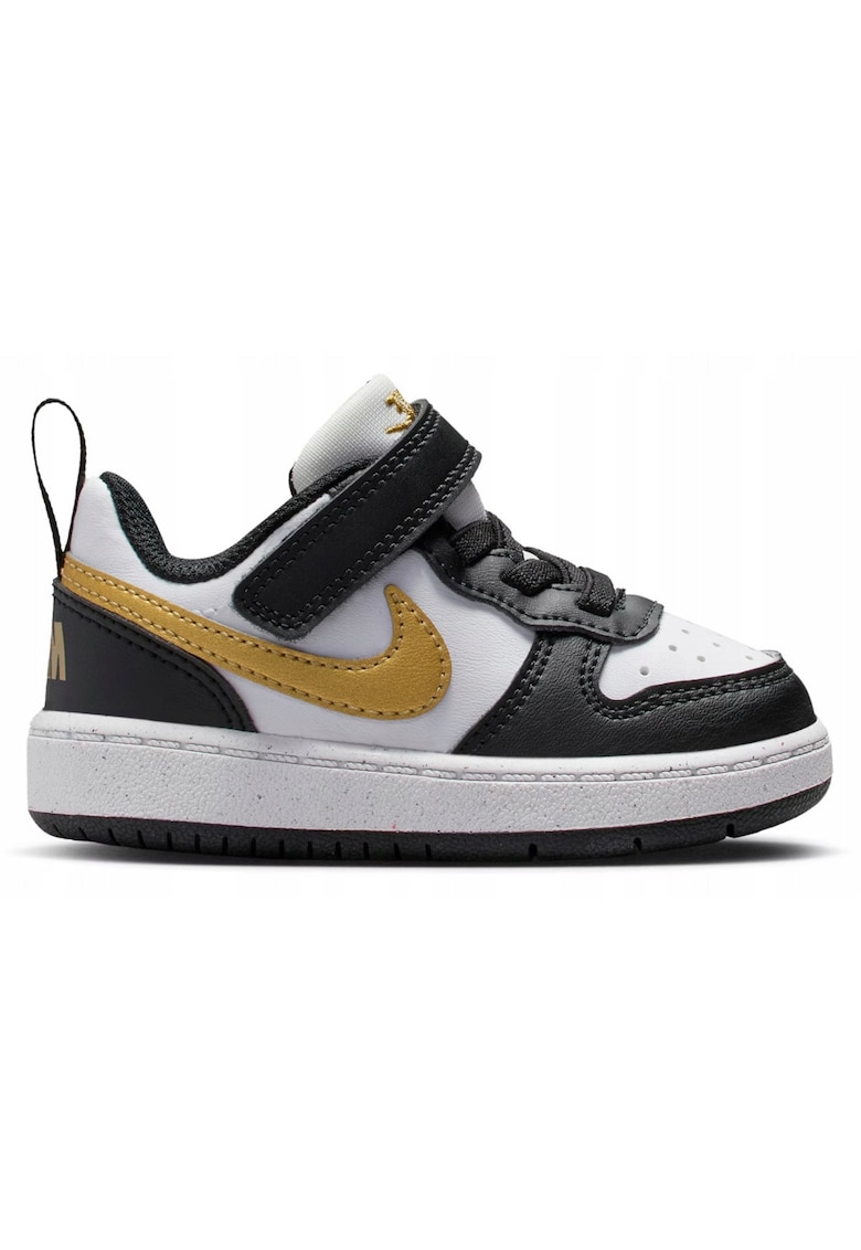 Pantofi sport din piele ecologica cu inchidere velcro Court Borough