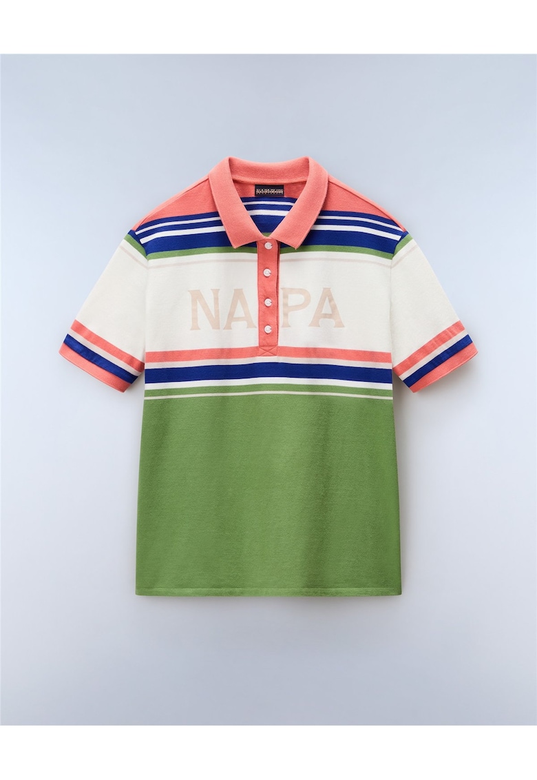 Tricou leje cu guler polo Aulla