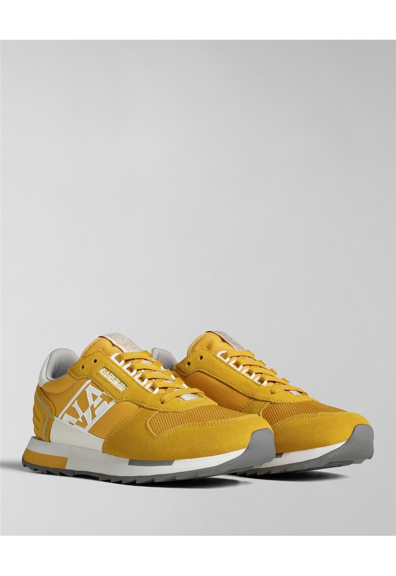 Pantofi sport cu insertii din piele intoarsa Virtus -