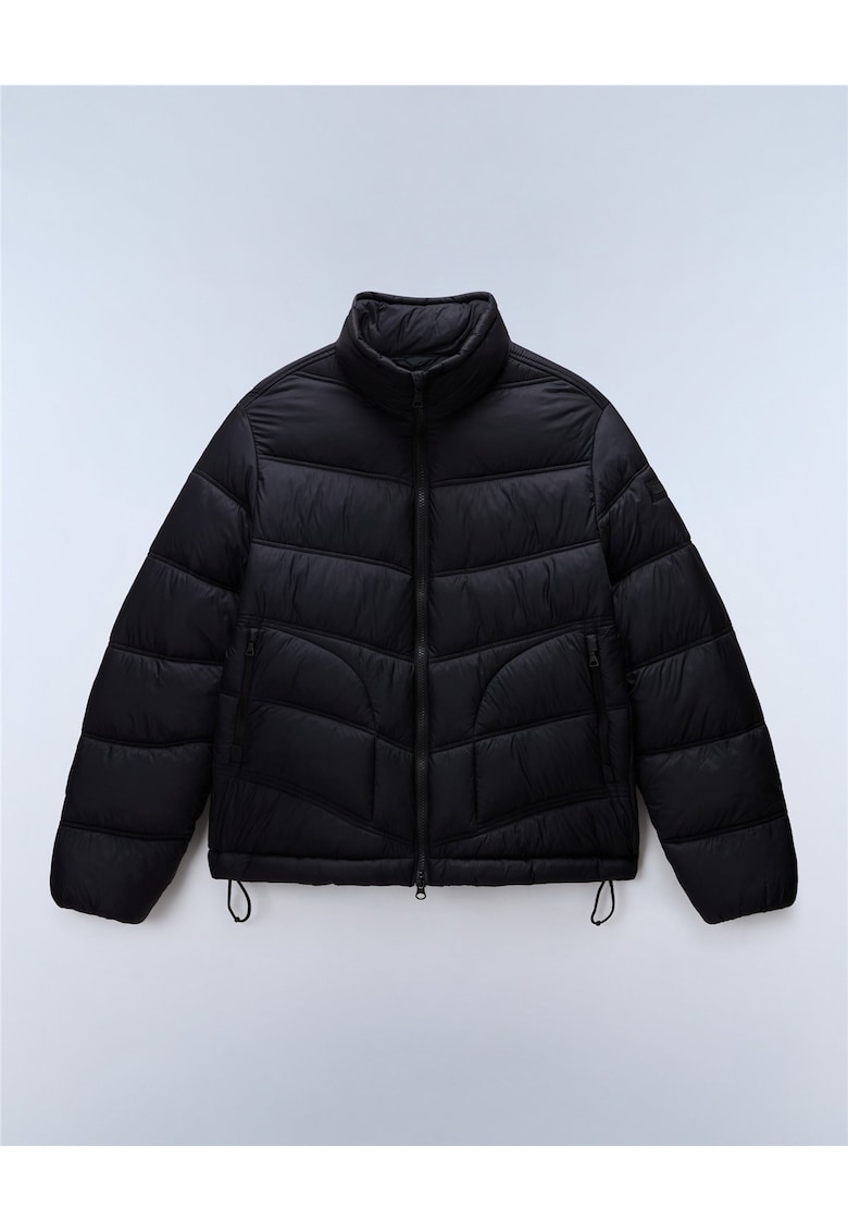 Geaca scurta matlasata Ega - Negru