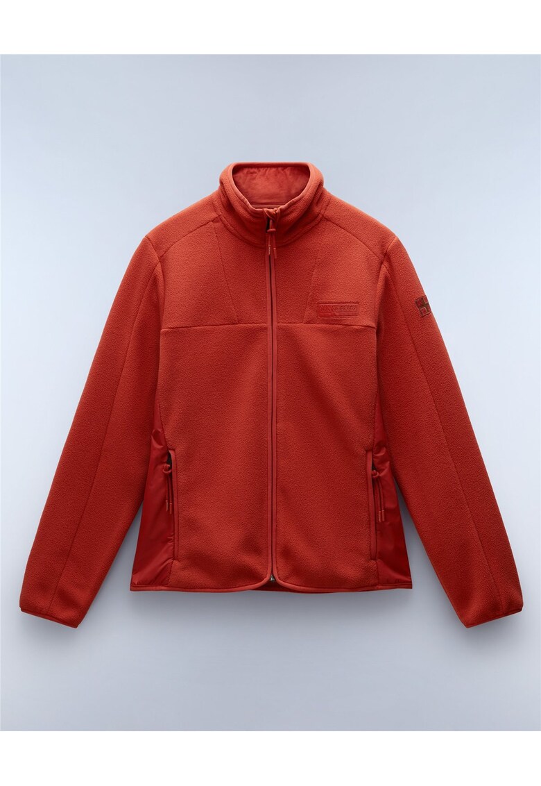 Bluza sport din fleece cu fermoar Yupik -