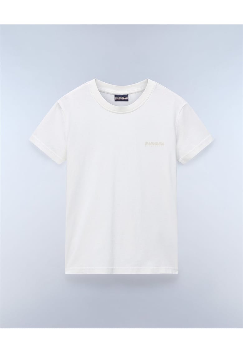 Tricou cu decolteu la baza gatului Blanche -