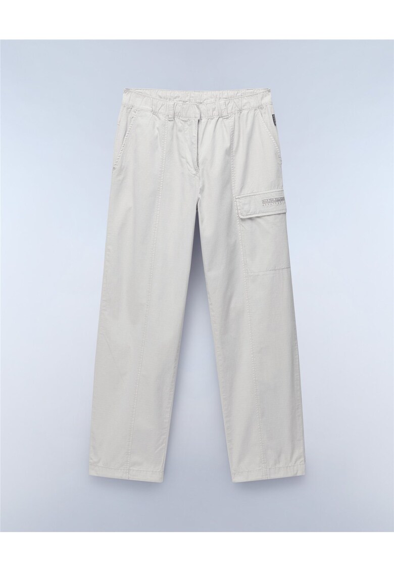 Pantaloni cargo cu talie elastica Murg -