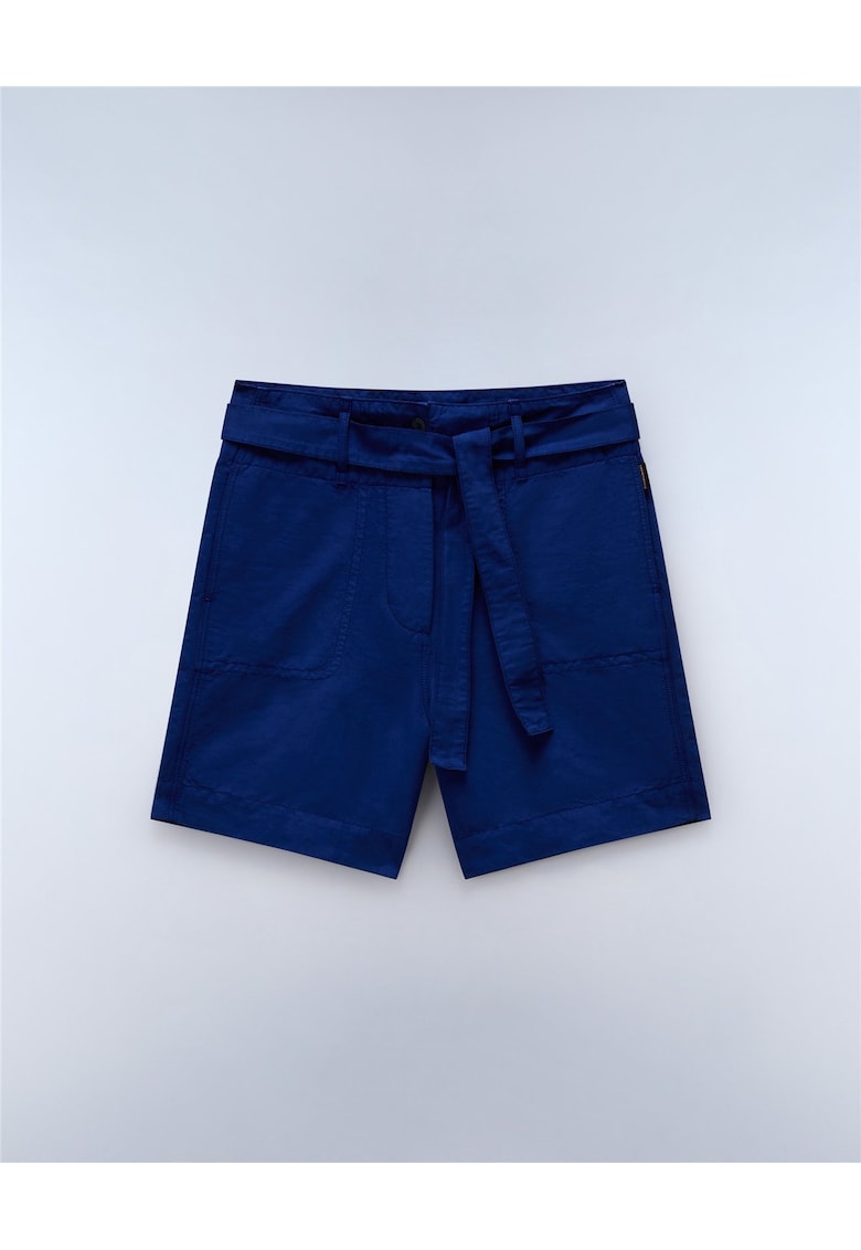 Pantaloni scurti din amestec de in Nina -