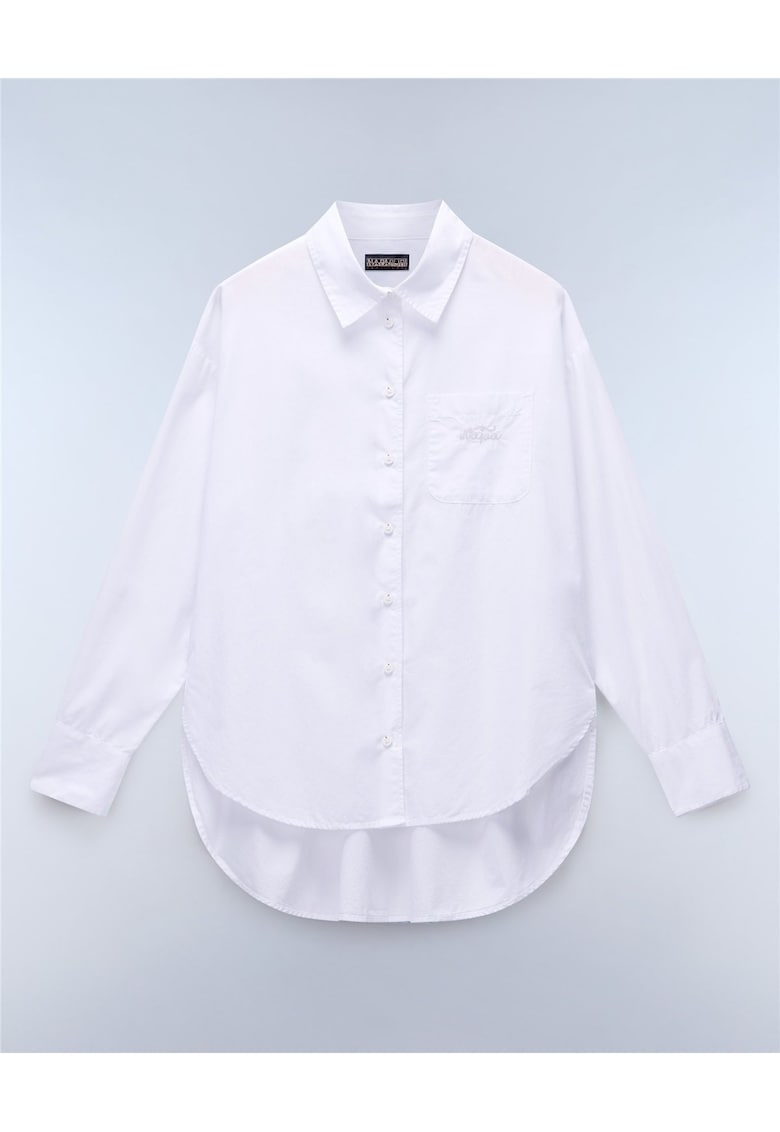 Camasa cu tiv asimetric rotunjit -