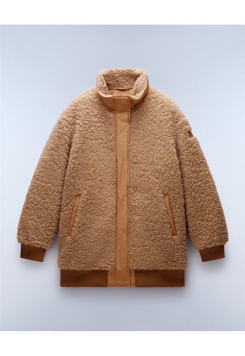 Jacheta cu vatelina din amestec de lana boucle Bleone -