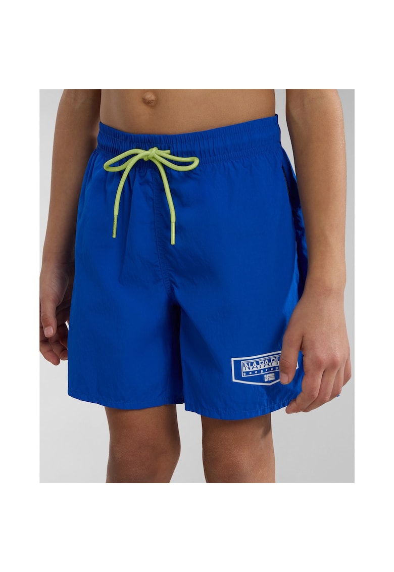 Pantaloni scurti de baie cu snur in talie Cree