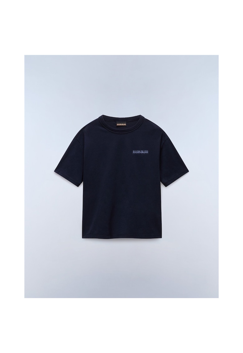 Tricou cu imprimeu logo pe spate Ahr Jersey - Bleumarin
