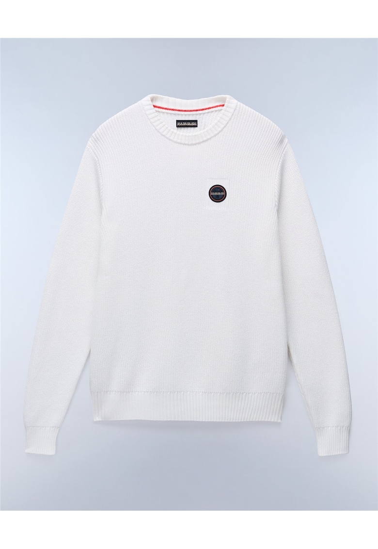 Pulover cu detaliu logo Prado -
