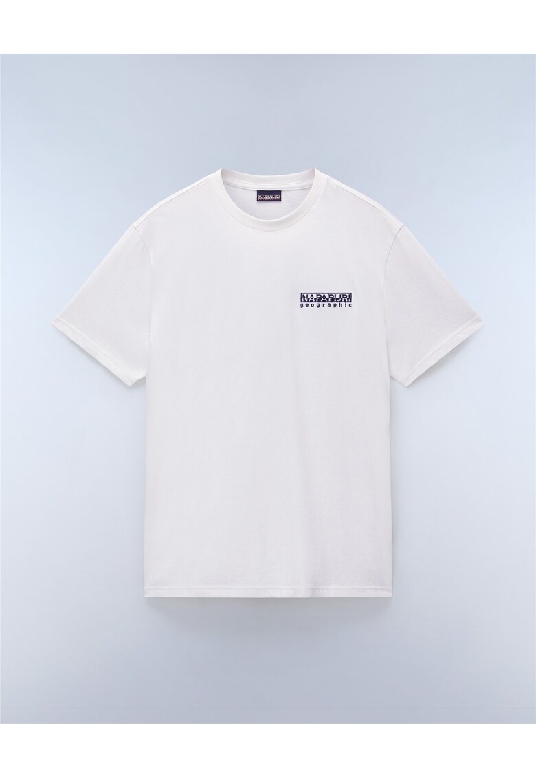 Tricou din bumbac cu imprimeu pe spate Vignoni -