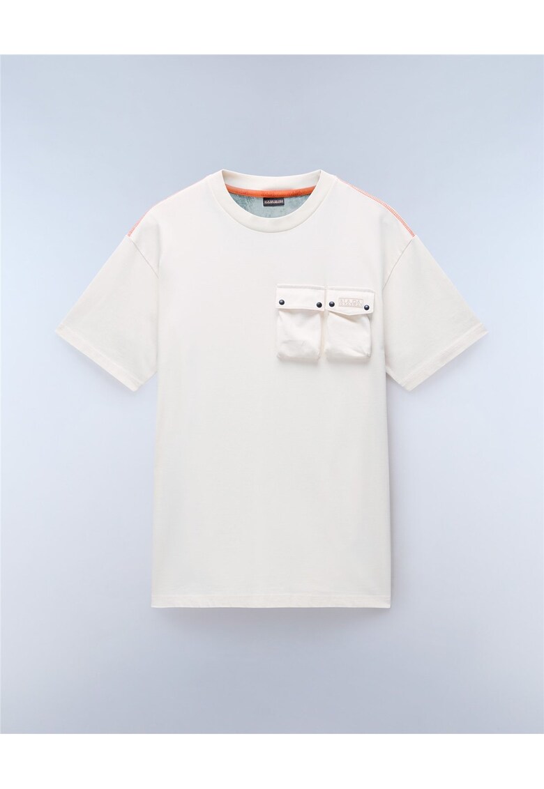 Tricou cu buzunare aplicate Rivalto -
