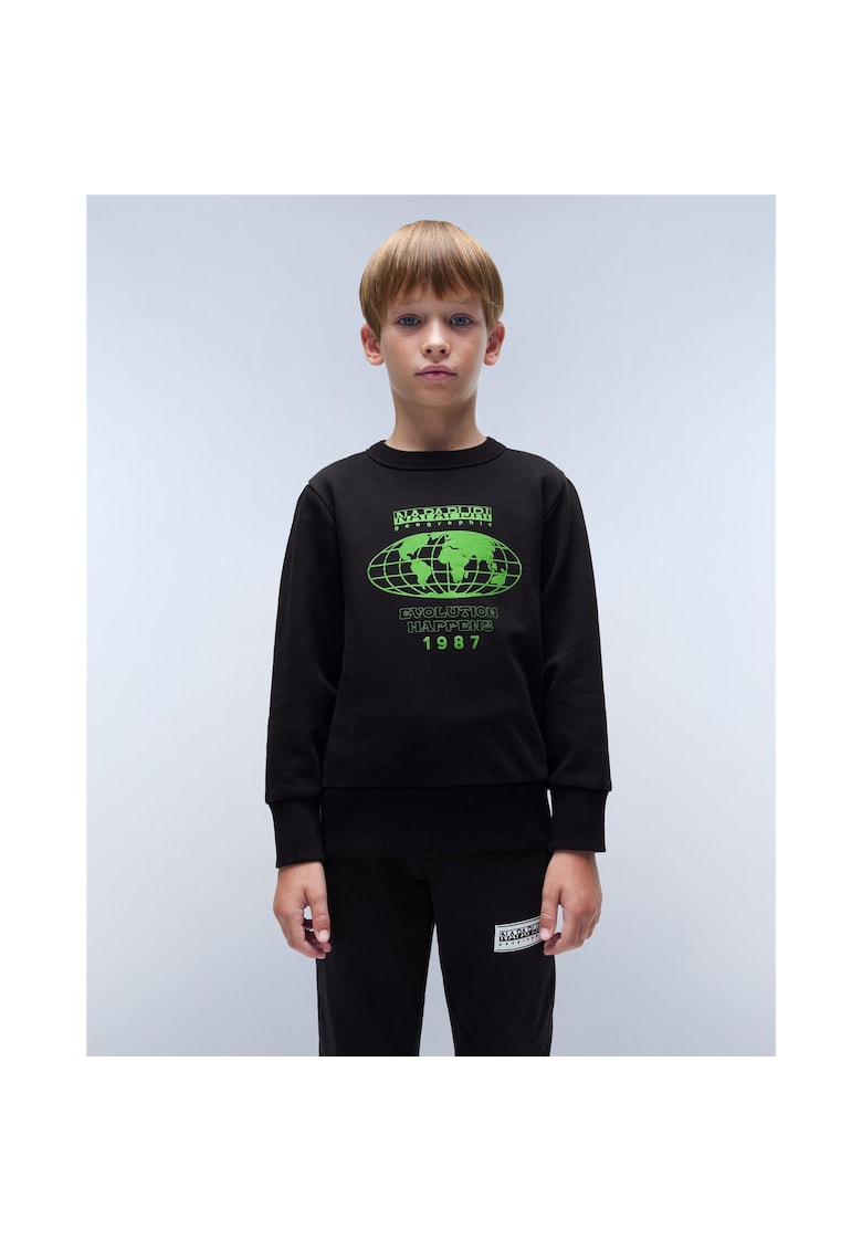 Hanorac cu imprimeu logo Mats