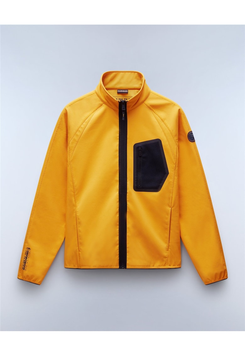 Jacheta colorblock cu fermoar Lorze -