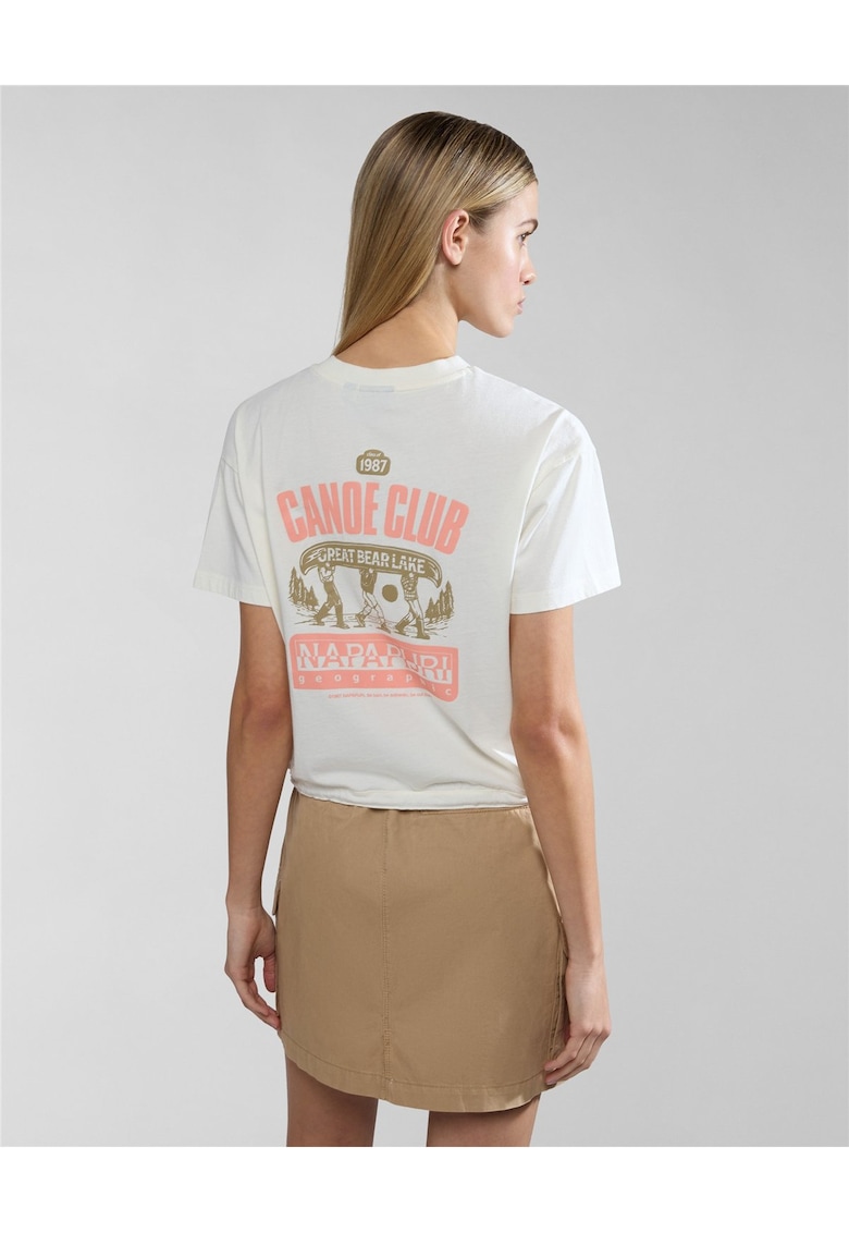 Tricou din bumbac cu imprimeu Howard -