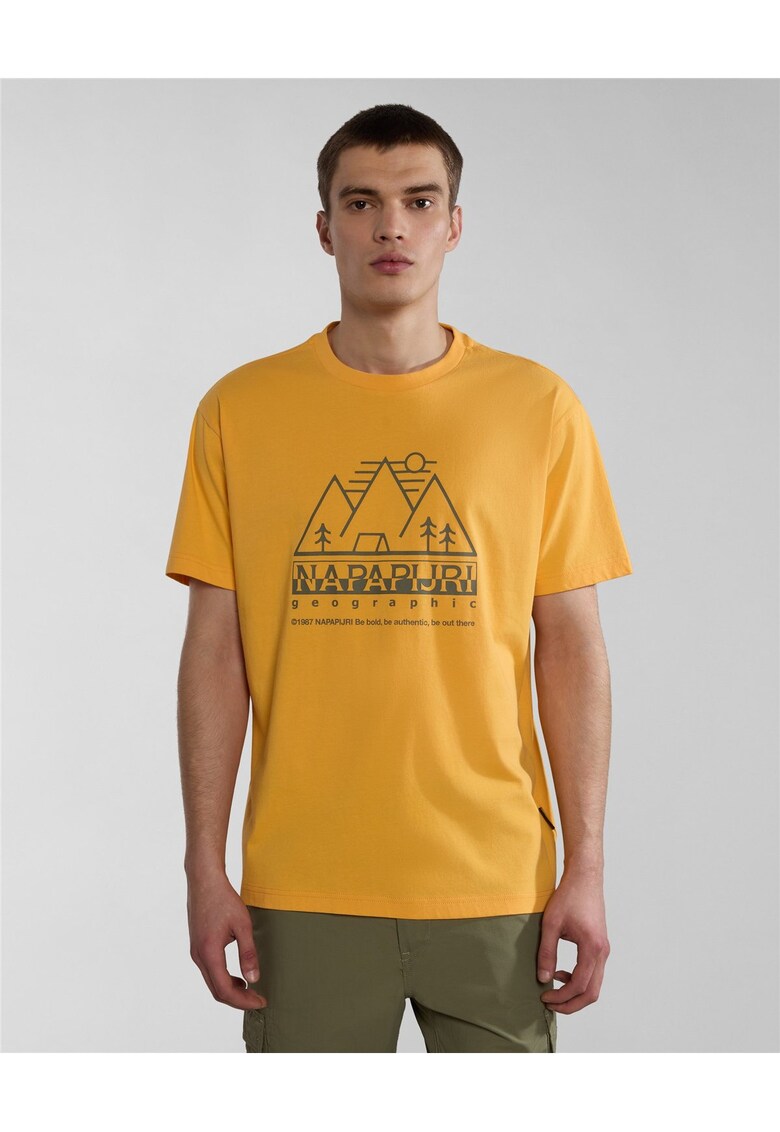 Tricou cu imprimeu logo Faber -