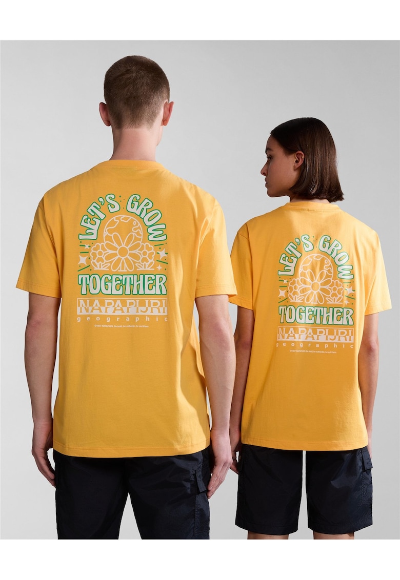 Tricou unisex cu imprimeu pe spate Boyd -