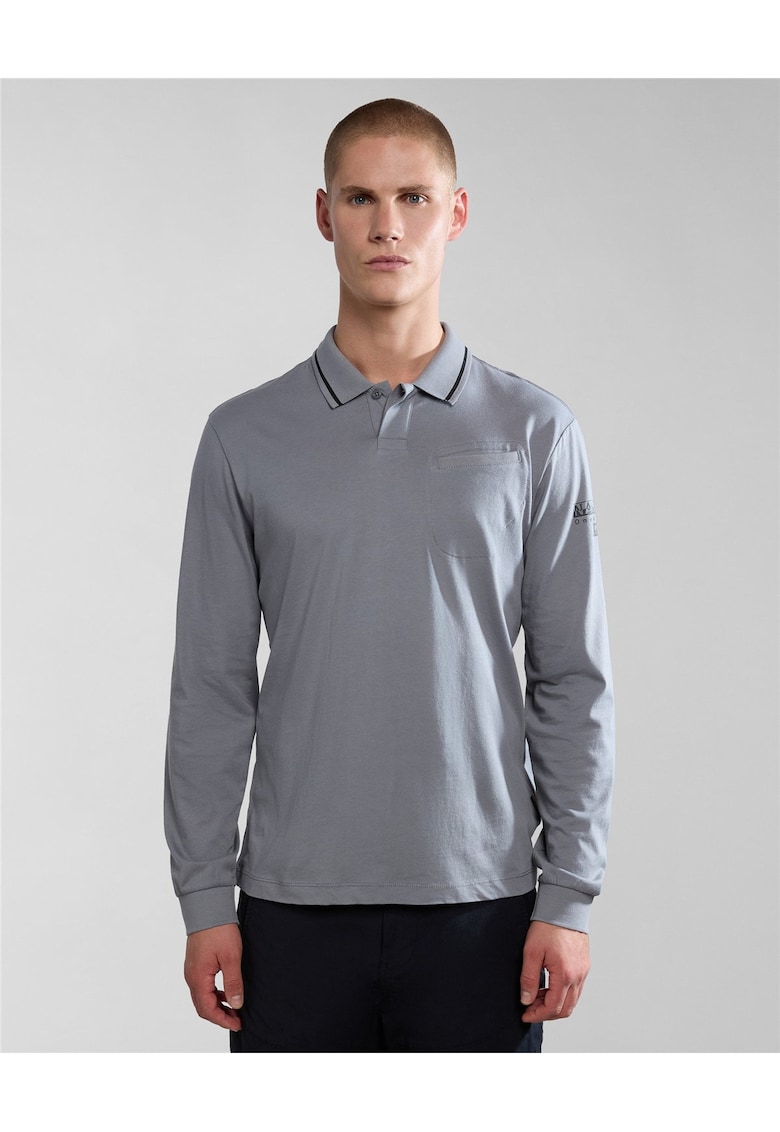 Bluza polo din bumbac Melville -