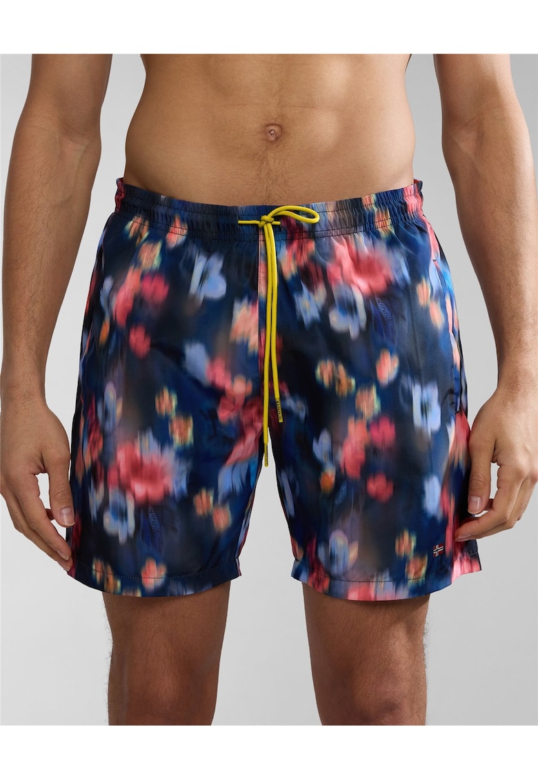 Pantaloni scurti de baie cu imprimeu abstract Inuvik