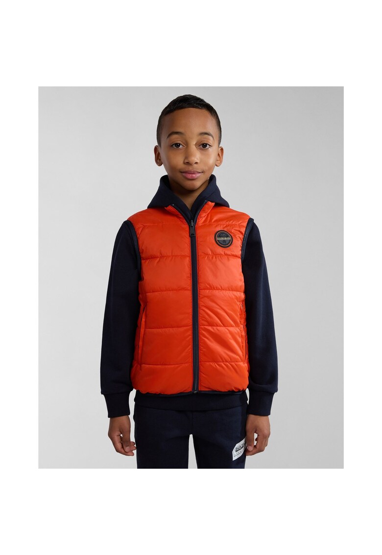 Vesta reversibila cu fermoar Santafe -