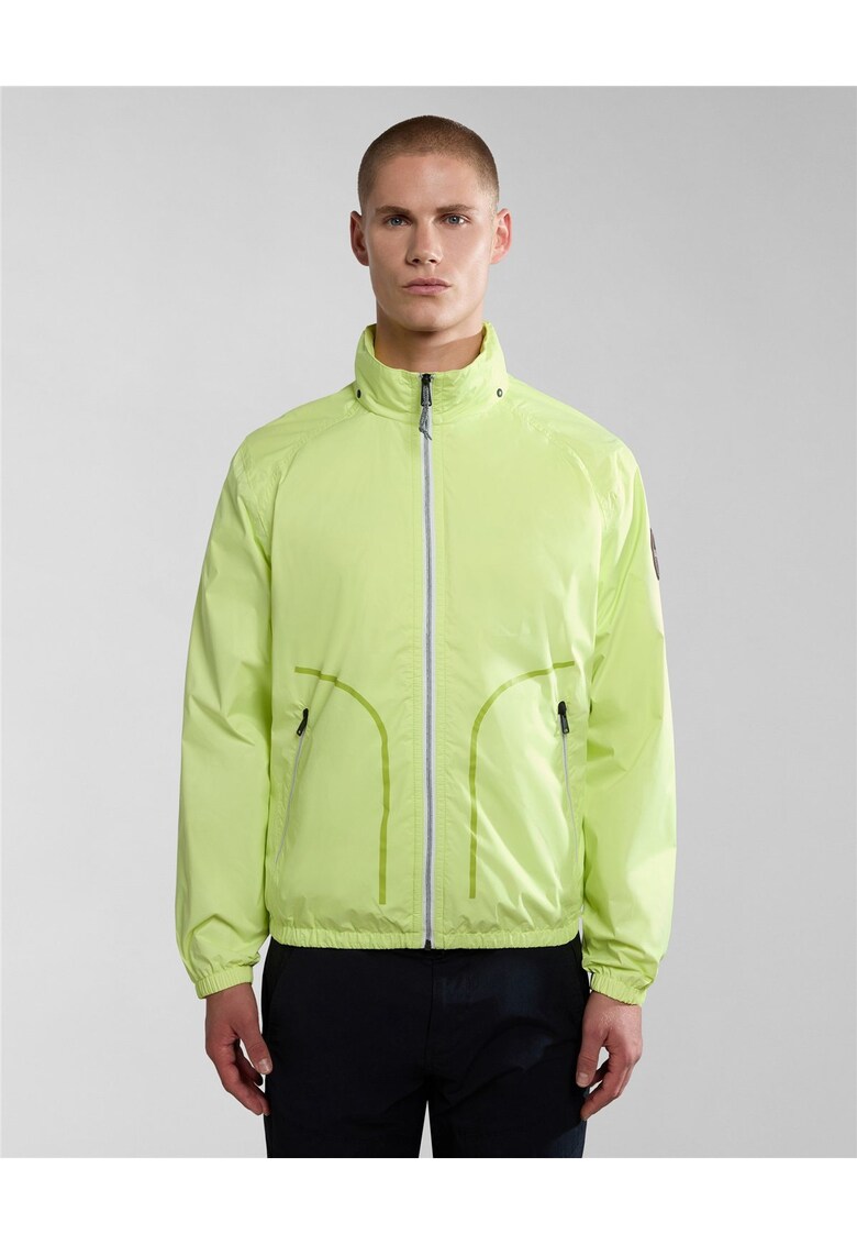 Jacheta impermeabila si rezistenta la vant cu gluga Cloudy -