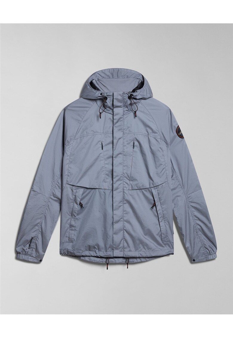 Jacheta impermeabila si rezistenta la vant cu gluga Makay -