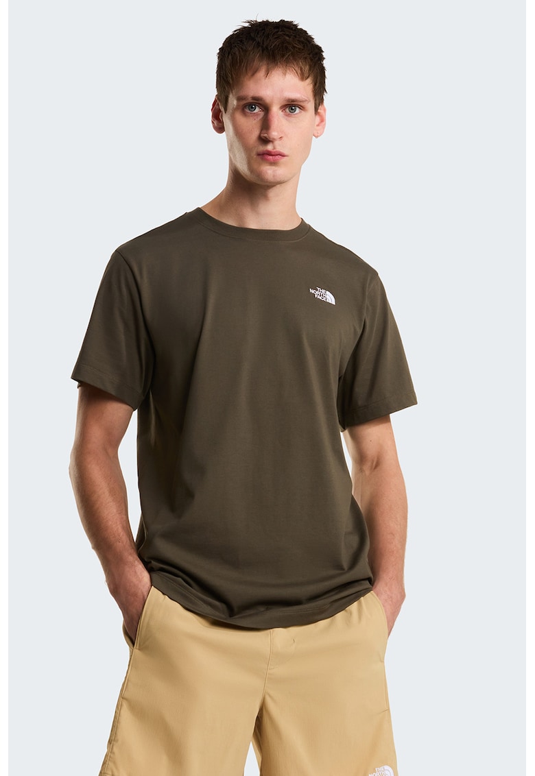 Tricou cu detaliu logo Evolution - Verde masliniu