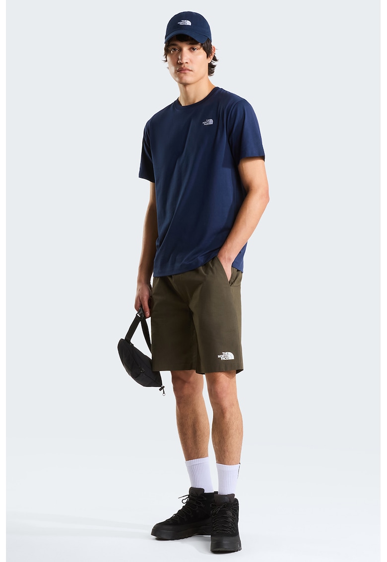 Tricou cu detaliu logo Evolution - Bleumarin