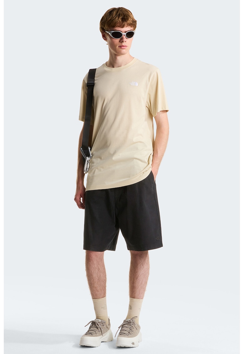 Tricou cu detaliu logo Evolution - Bej deschis